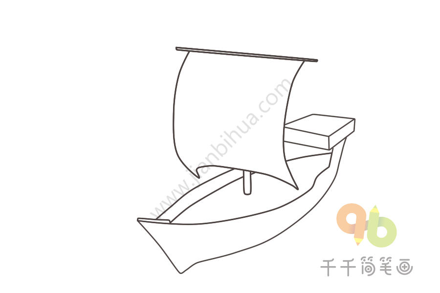 中世纪帆船简步骤笔画图宝马g丅5系图片