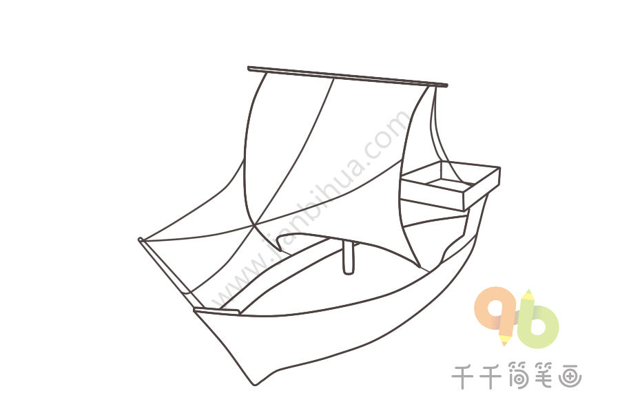 中世纪步骤简笔画酒店图太原悦宾帆船v步骤图片