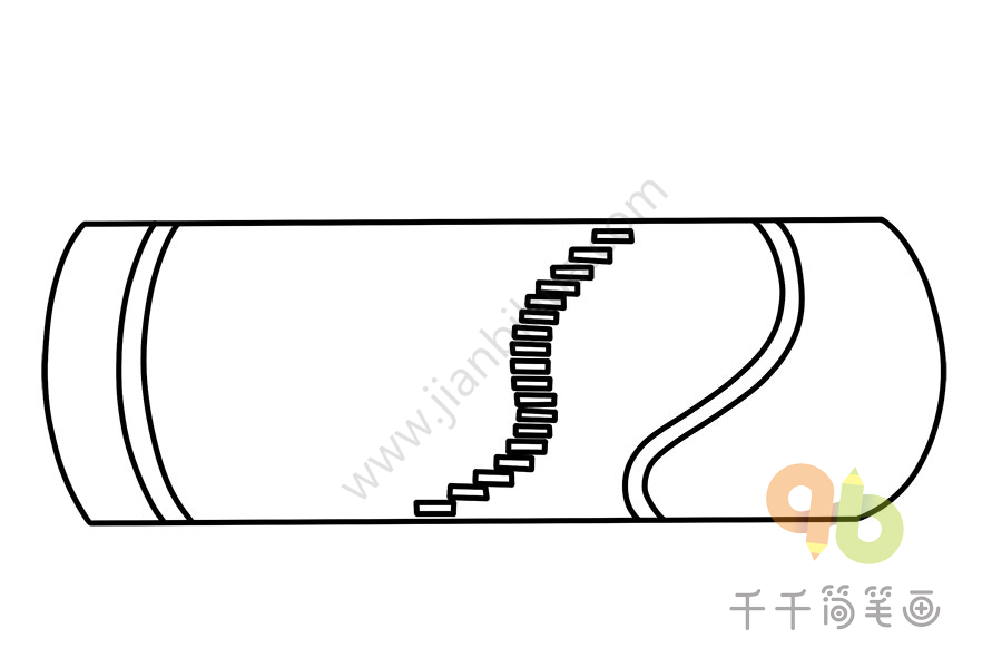 生活 乐器 轻松画古筝简笔画  第五步:涂上漂亮的颜色,古筝就画好了.