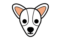 法老王猎犬简笔画