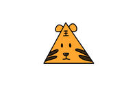 老虎头像简笔画大全
