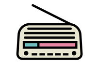 收音机简笔画图片大全
