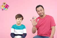 Daddy finger,sucks 宝宝英文认知 手电筒简笔画 daddy finger,daddy
