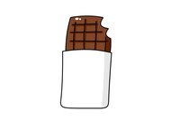 巧克力怎么画简笔画