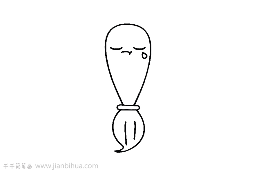 画笔刷子简笔画绘画方法大全,太好了,留给孩子吧!