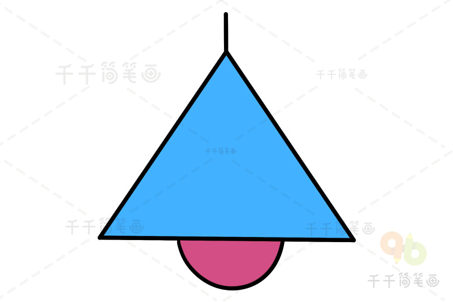 形状变变变用三角形画灯