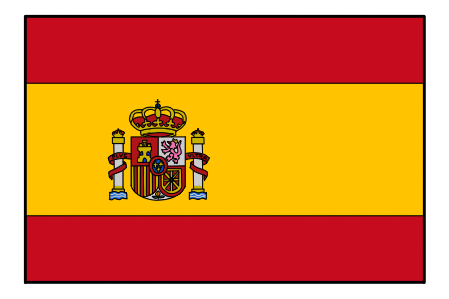 西班牙国家的国旗图片