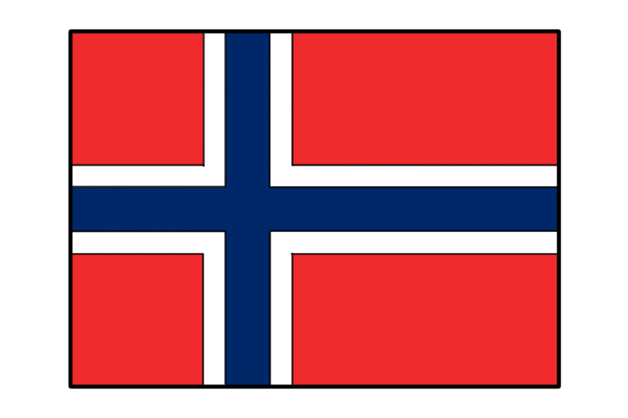 挪威国旗国家图片