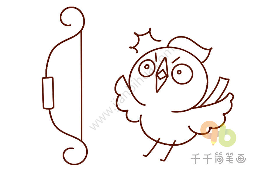 看图猜成语,被弓箭吓怕了的鸟_成语趣猜猜