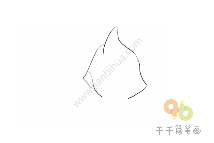 正在吃西瓜的奈克瑟斯奥特曼儿童亲子简笔画