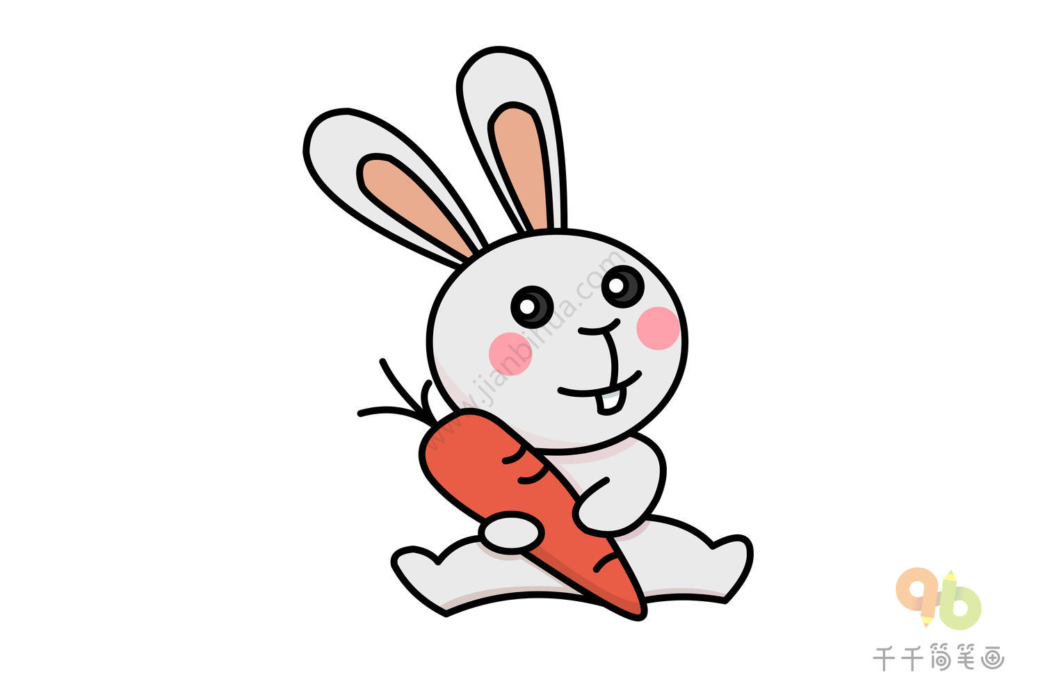 大熊和小兔子|插画|儿童插画|亚子插画 - 原创作品 - 站酷 (ZCOOL)