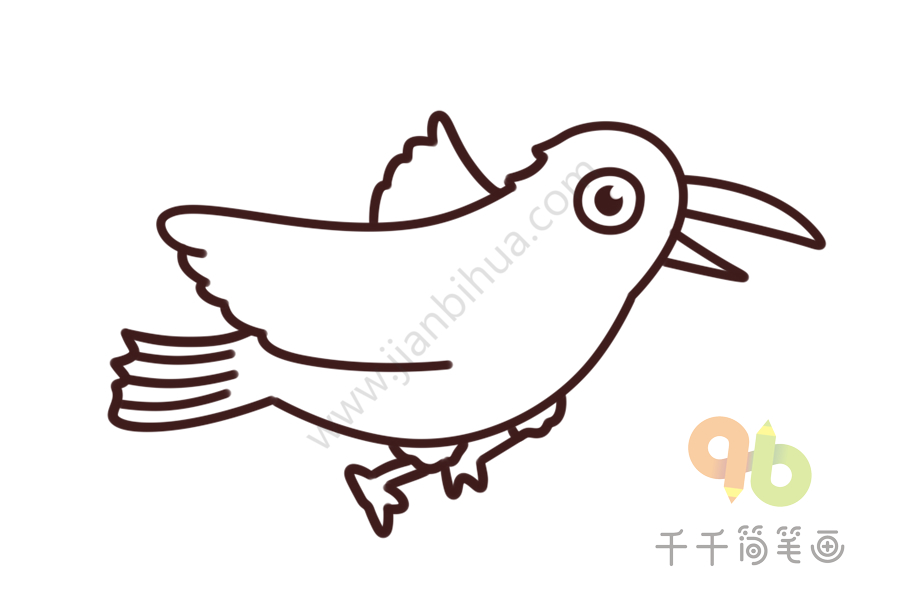 幼儿英语启蒙 认识乌鸦的英文单词