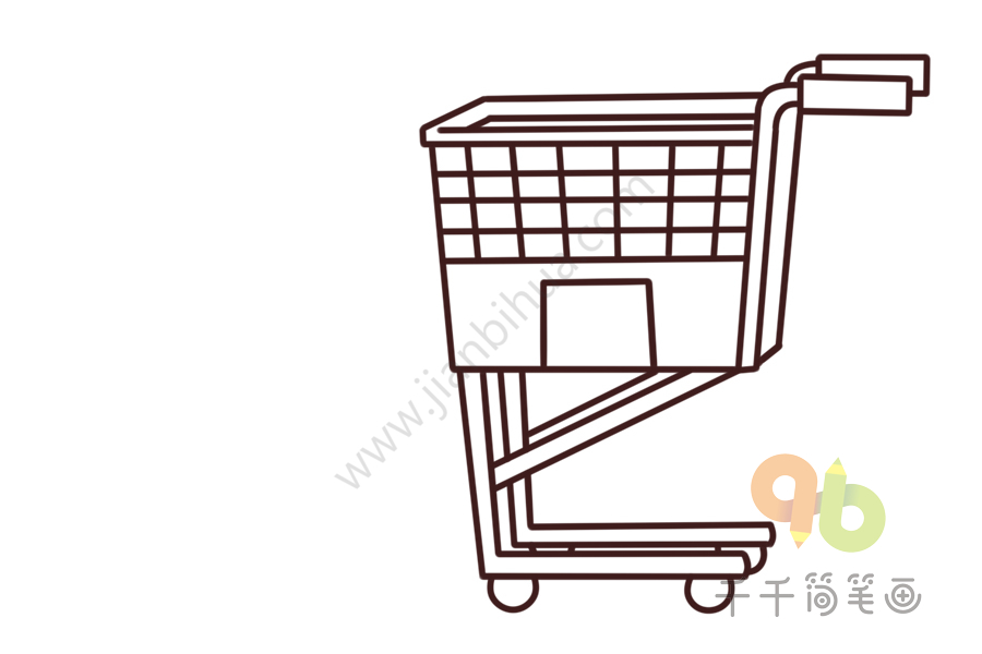 幼儿启蒙英语 学习购物车的英文单词