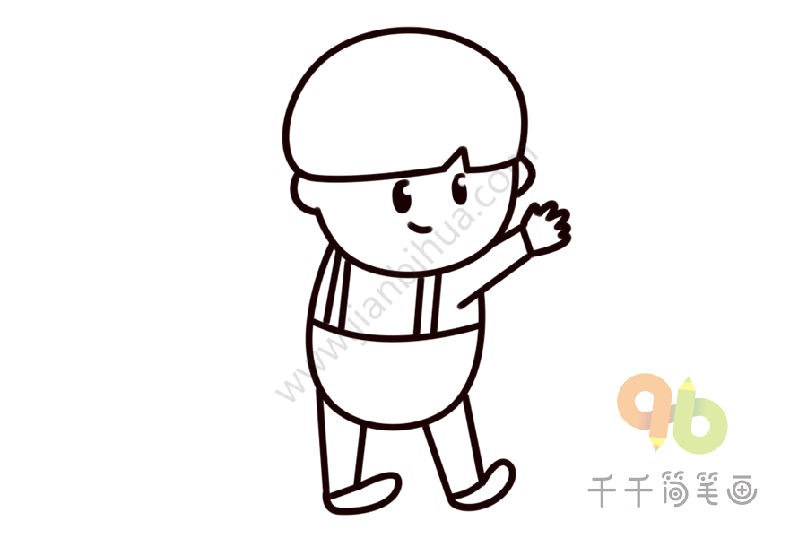 幼儿启蒙英语 认识弟弟的英文单词