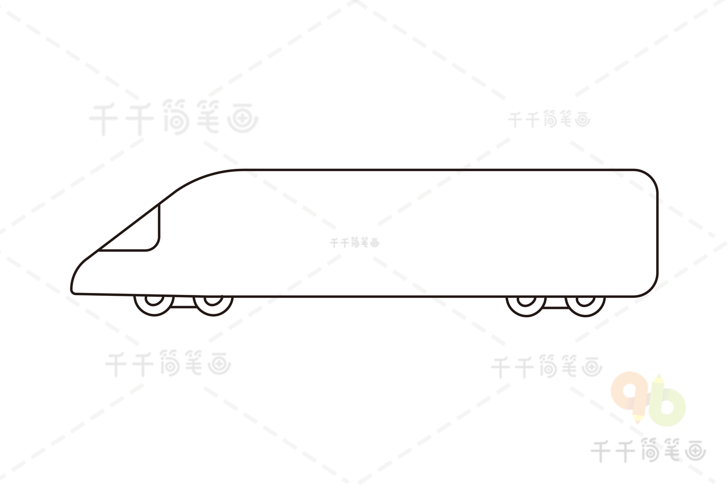 手绘立体火车插图免抠png透明图层素材图片_装饰图案_设计元素-图行天下素材网