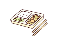 美味的便当简笔画 包含着妈妈满 .59