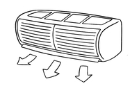 立式空調簡筆畫