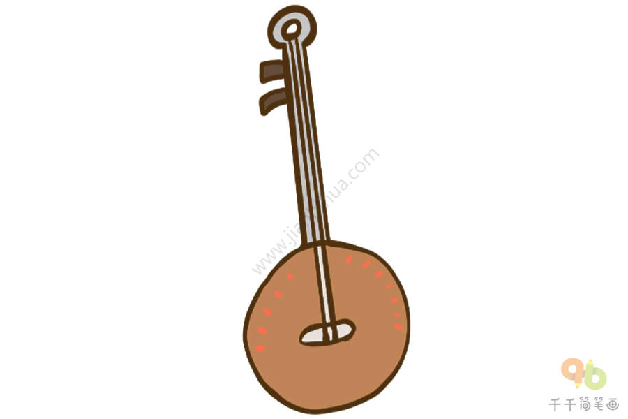 朝鲜族乐器简笔画图片