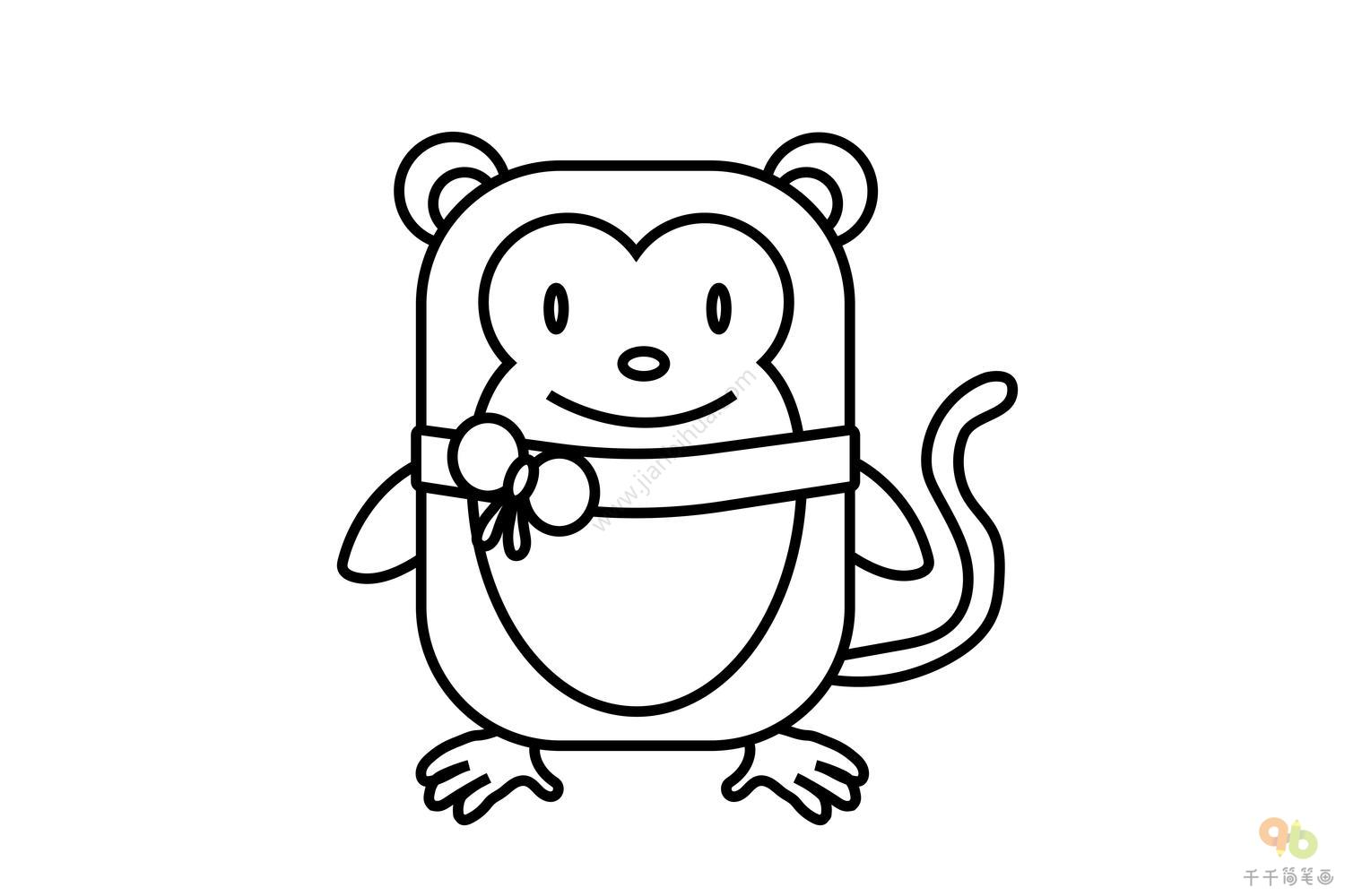 一只睡觉的小猴子呀|插画|儿童插画|啵啵波波 - 原创作品 - 站酷 (ZCOOL)