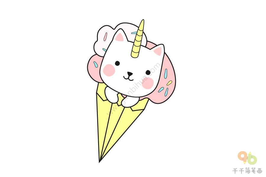 猫咪玩具简笔画