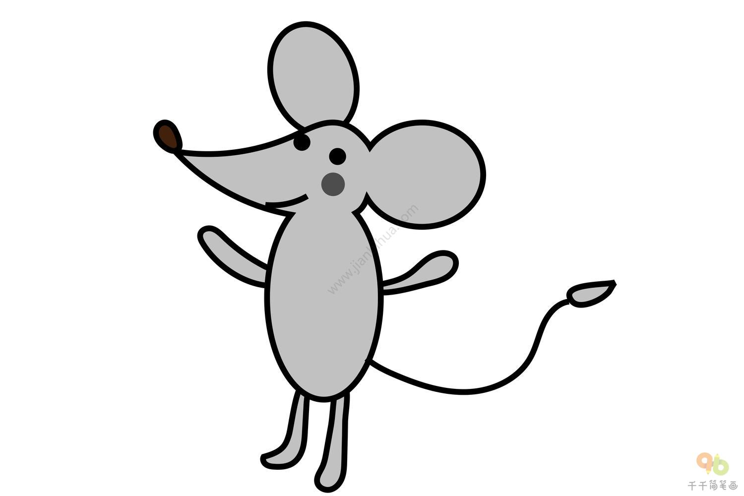 数字动物简笔画怎么画 数字动物简笔画简单 - 水彩迷