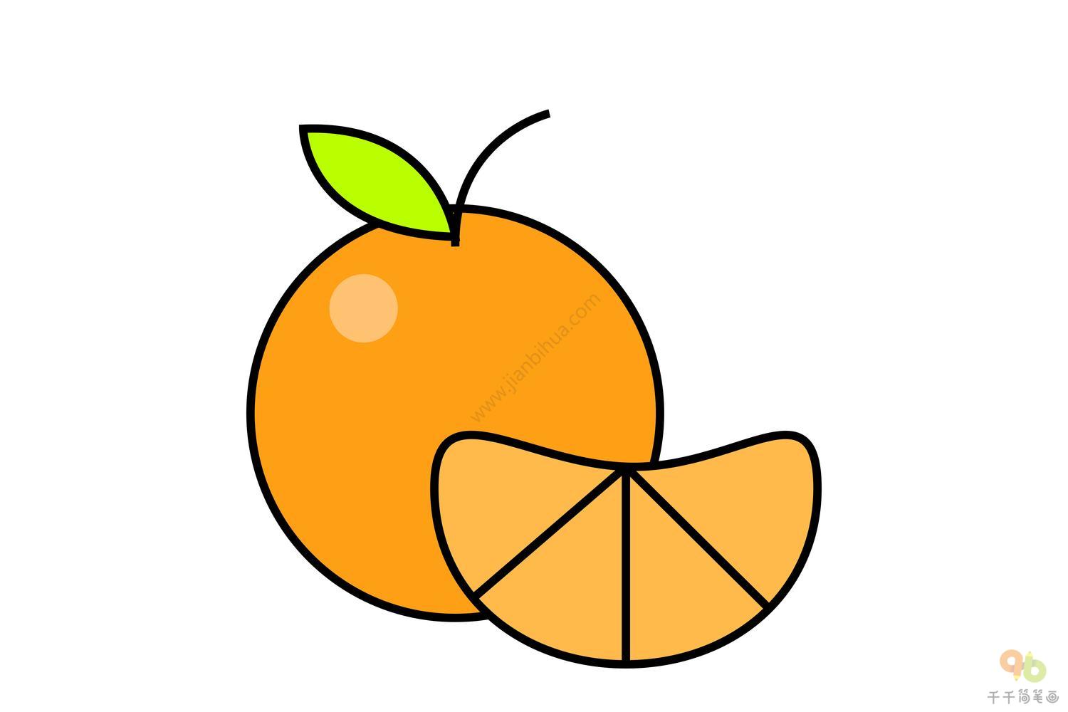儿童插画 | 橙子树下的橙子_灯儿晃tu-站酷ZCOOL