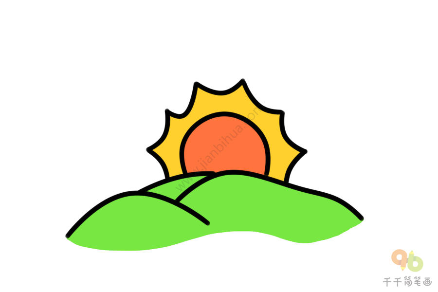 美丽的日出图片