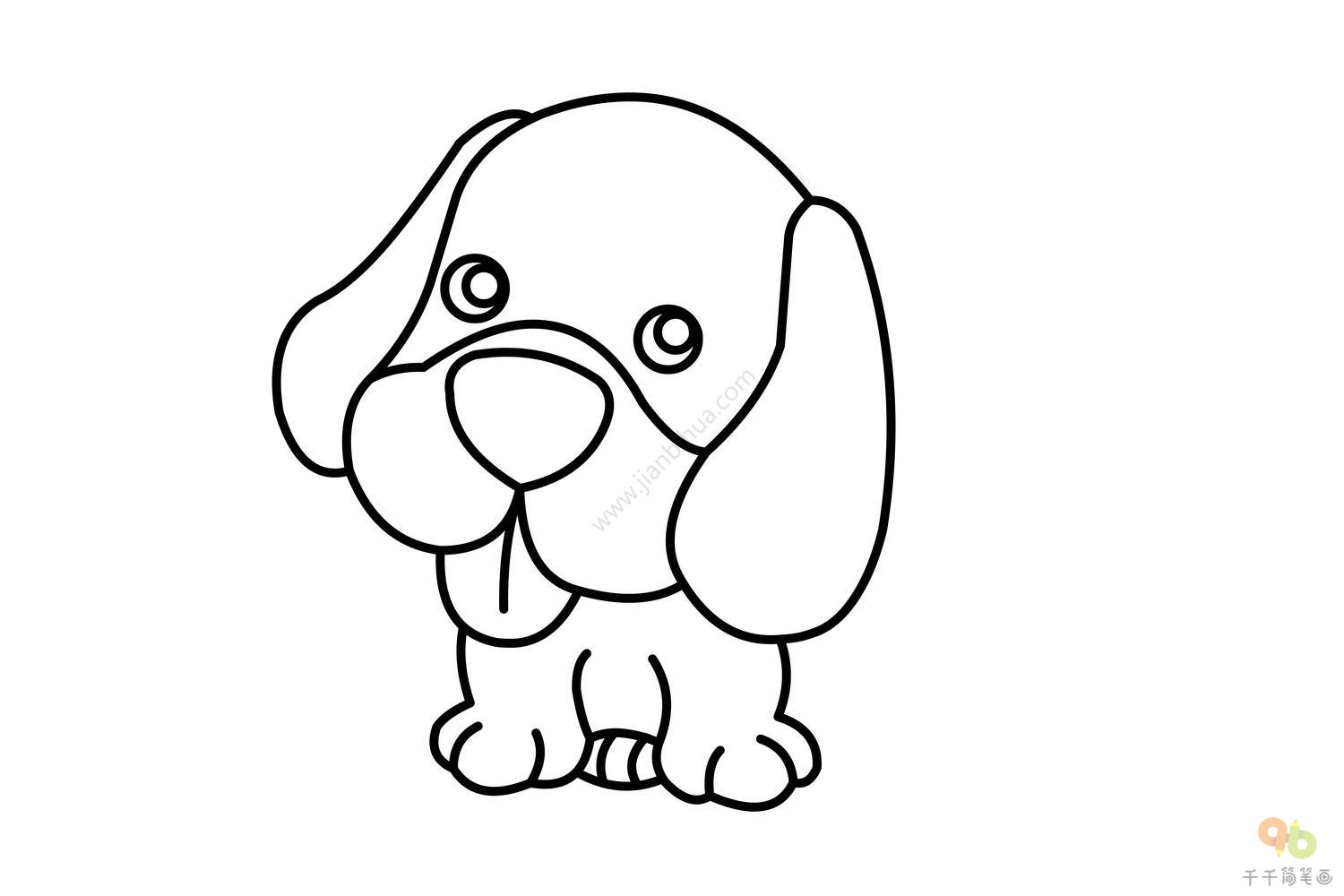【彩铅】可爱狗狗|纯艺术|绘画|噼里啪啦啦 - 原创作品 - 站酷 (ZCOOL)