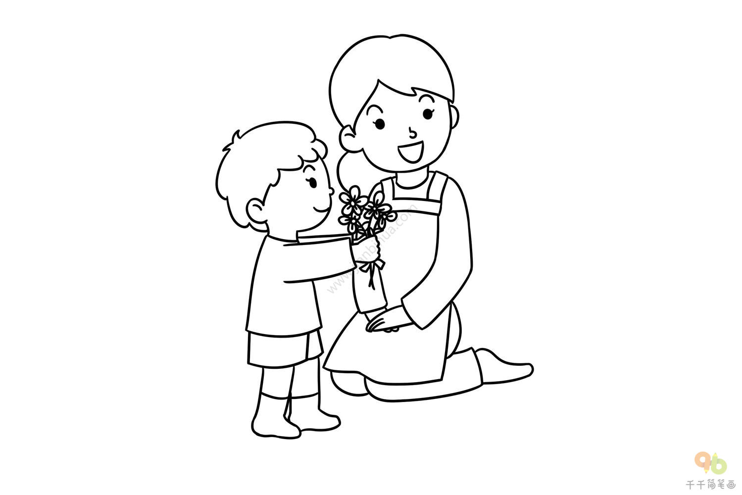 妈妈和孩子|插画|商业插画|january0550 - 原创作品 - 站酷 (ZCOOL)
