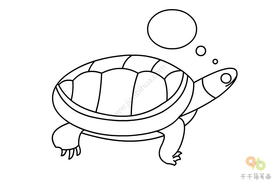 鳃金龟简笔画图片
