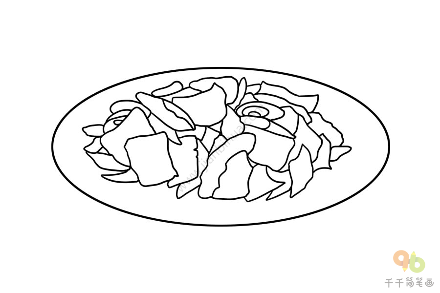 傣族食物简笔画图片图片