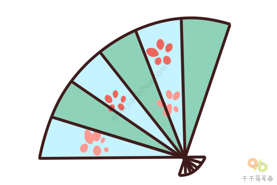 宝宝英文认知 学习扇子的英语单词