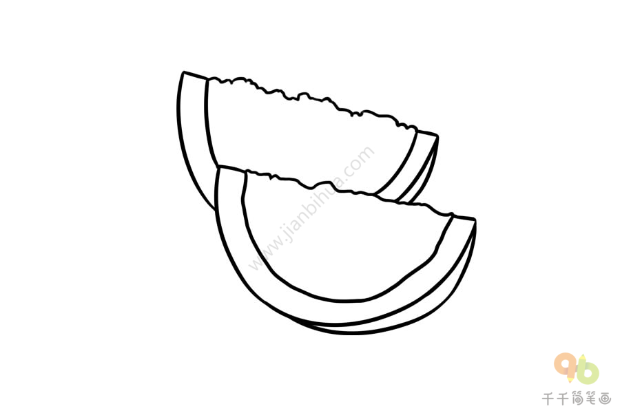 椰子饭的简笔画图片