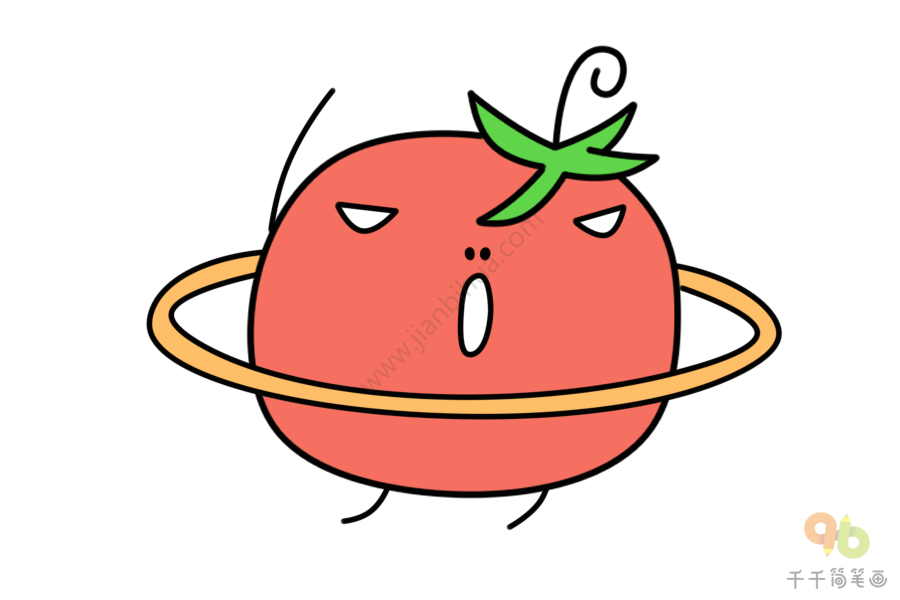 番茄汤怎么画简笔画图片