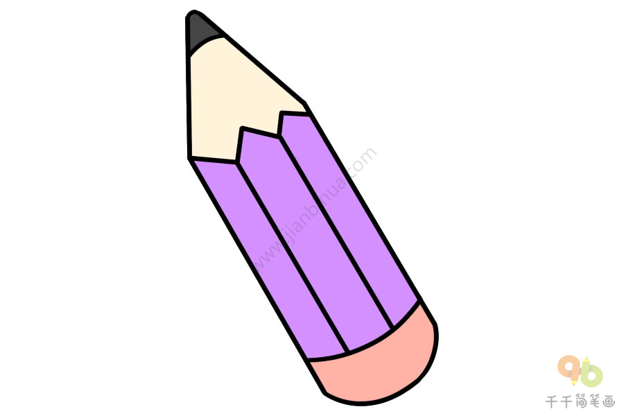 彩色铅笔简笔画如何画