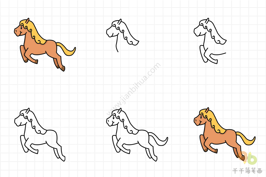 简单好看的小动物简笔画 亲子绘画素材_素材图片简笔画