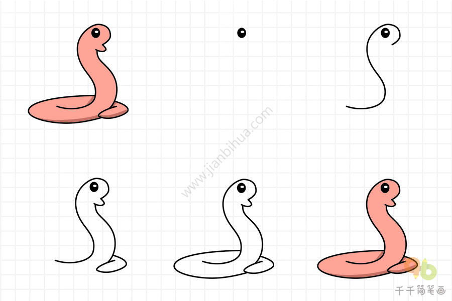 双头蛇怎么画 毒蛇图片
