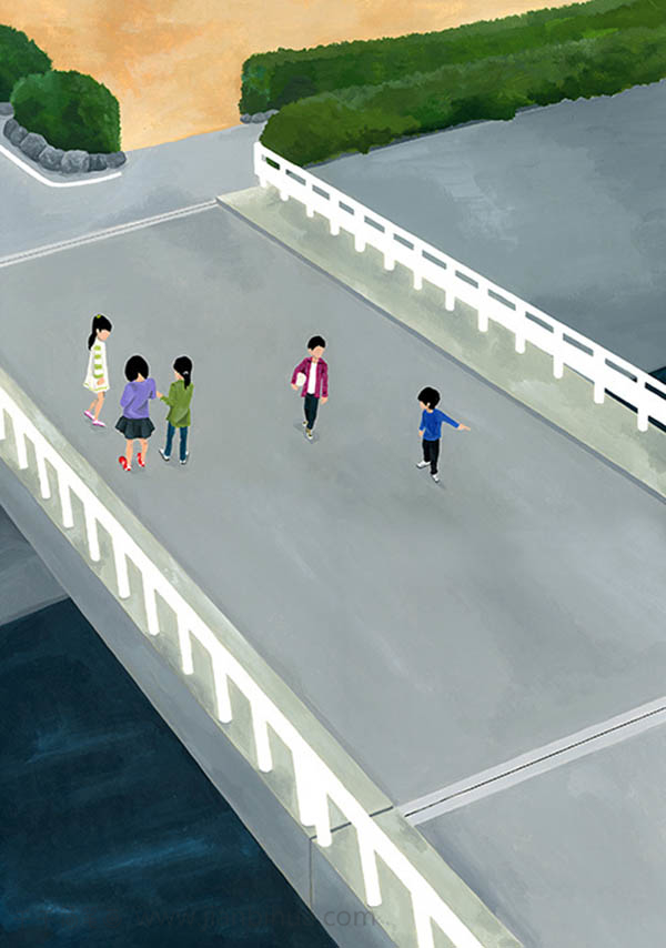 大街小巷插画_插画简笔画