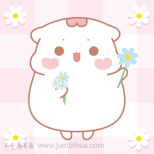 我最爱的你深藏在心底,喵小呜和兔小叽粉萌头