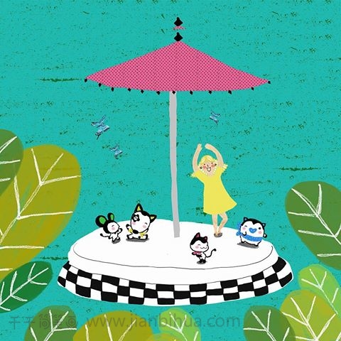 画出你的梦境小狗狗的梦境插画