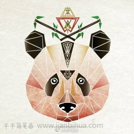 一组几何图形艺术加工插画