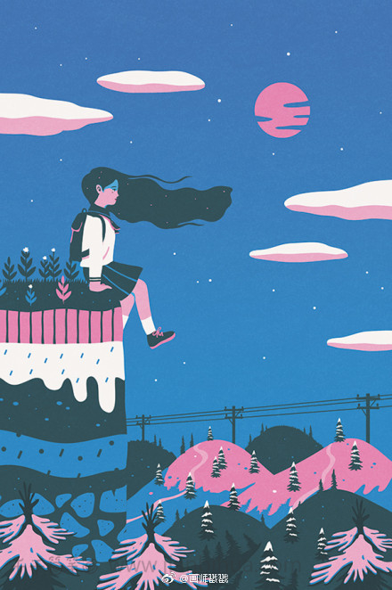 可爱的秋天简笔画,丰收的季节那么美好呢