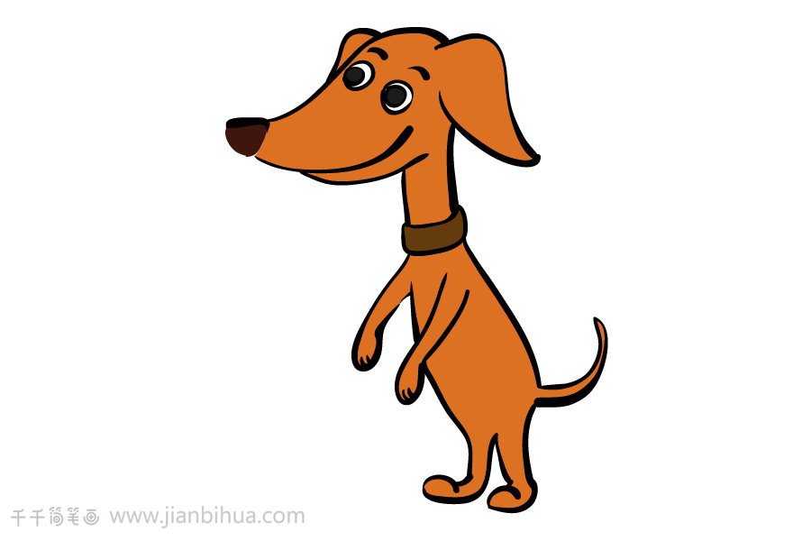 小狗的美好生活之小狗简笔画画法大全
