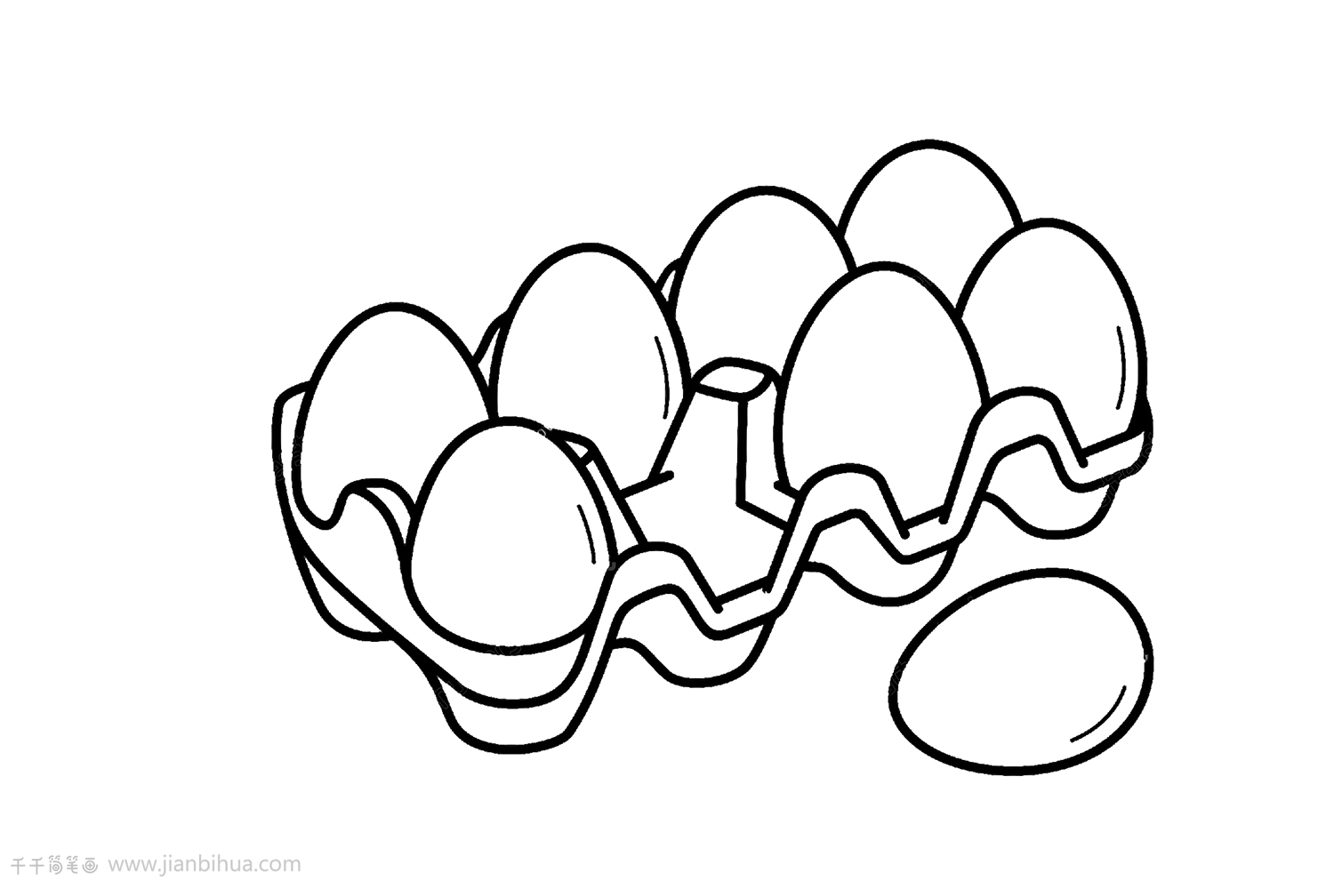100种鸡蛋绘画diy教程图解 咿咿呀呀儿童手工网