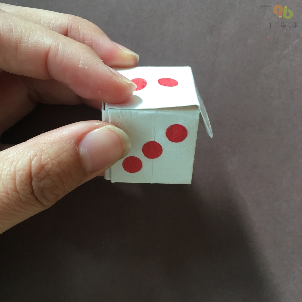 纸质骰子制作方法图片