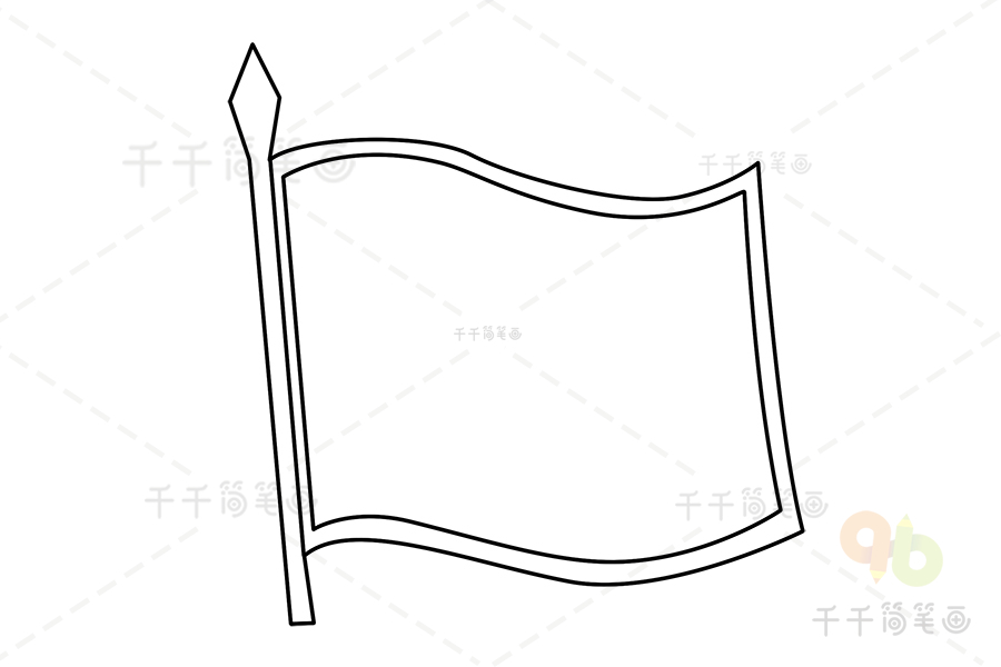 党旗图片可以黑白打印图片