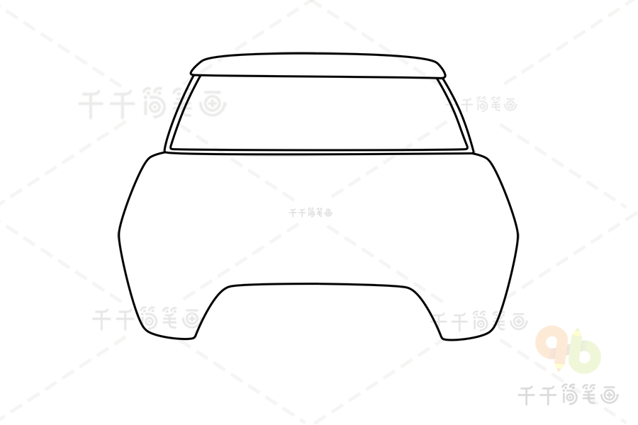 mini經典款汽車簡筆畫親子一起畫