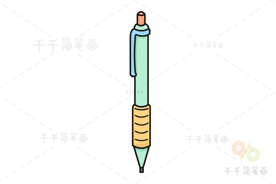 自動鉛筆簡筆畫教程