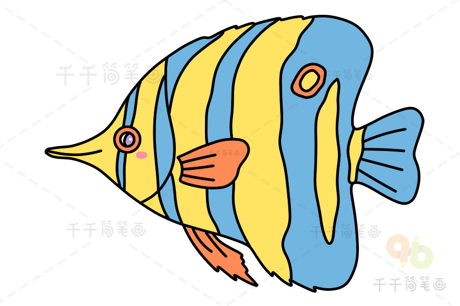热带鱼手抄报怎么画图片