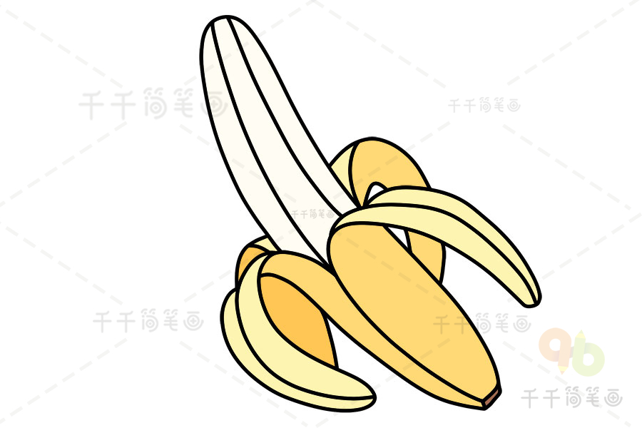 香蕉简笔画简单